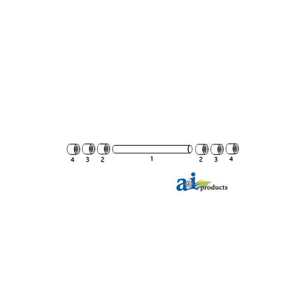 Shaft, Load Control (Ref. 1) 1" x1" x16"